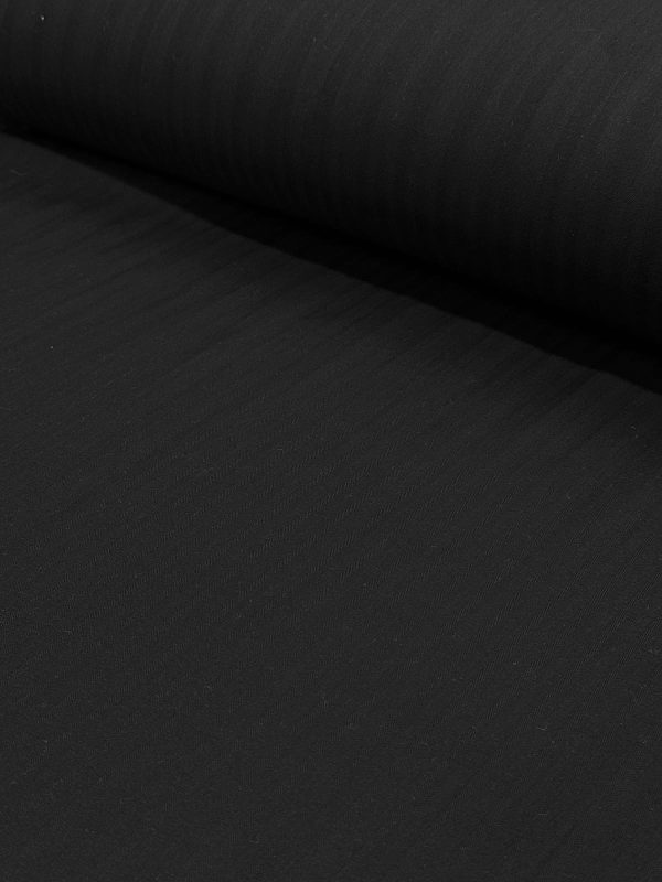 birlik1952 müslin çizgili outlet kumaş ihracat fazlası siyah