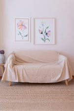 birlik1952 vivamaison stonewashed kumaş taş yıkama efekti eskitme boho bohem pamuk kumaş koltuk örtüsü favric sofa cover linen cotton bej beige