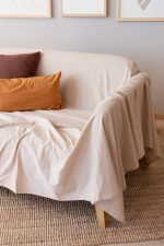 birlik1952 vivamaison stonewashed kumaş taş yıkama efekti eskitme boho bohem pamuk kumaş koltuk örtüsü favric sofa cover linen cotton bej beige