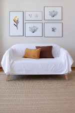 birlik1952 vivamaison stonewashed kumaş taş yıkama efekti eskitme boho bohem pamuk kumaş koltuk örtüsü favric sofa cover linen cotton beyaz white