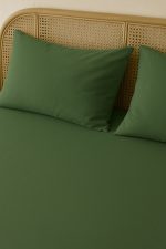 birlik1952 vivamaison pamuk keten linen cotton fabric stonwashed taş yıkama efektli çarşaf fitted sheet lastikli çift tek kişilik double size whosale alez nevresim karamel ceviz yeşili green