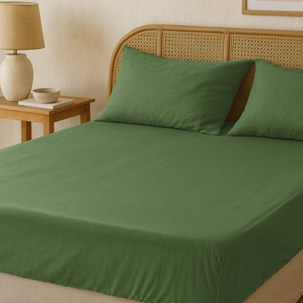 birlik1952 vivamaison pamuk keten linen cotton fabric stonwashed taş yıkama efektli çarşaf fitted sheet lastikli çift tek kişilik double size whosale alez nevresim karamel ceviz yeşili green