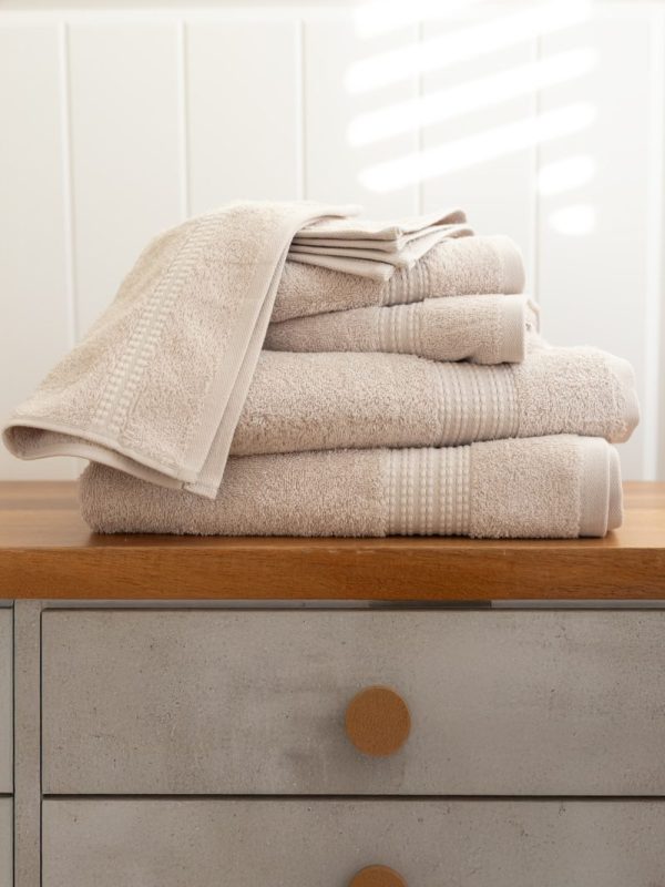 birlik1952 vivamaison salbakos towel bundle 6 lı set soft turkish cotton türk pamuğu hand body bath el banyo havlusu whosale toptan beige bej kahve brown