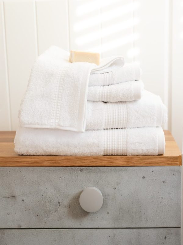 birlik1952 vivamaison salbakos towel bundle 6 lı set soft turkish cotton türk pamuğu hand body bath el banyo havlusu whosale toptan otel hotel beyaz white