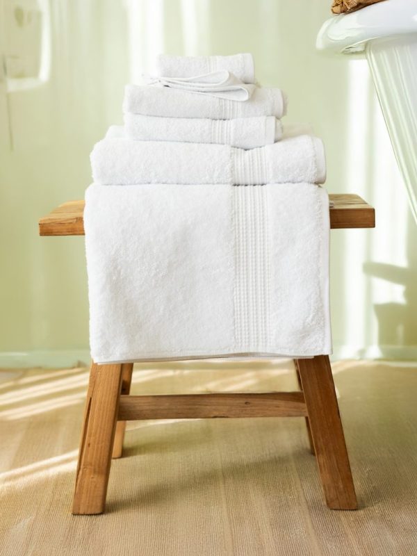 birlik1952 vivamaison salbakos towel bundle 6 lı set soft turkish cotton türk pamuğu hand body bath el banyo havlusu whosale toptan otel hotel beyaz white