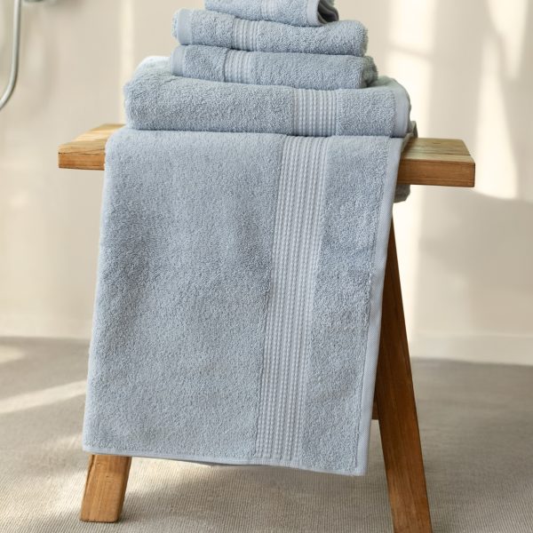 birlik1952 vivamaison salbakos towel bundle 6 lı set soft turkish cotton türk pamuğu hand body bath el banyo havlusu whosale toptan blue mavi