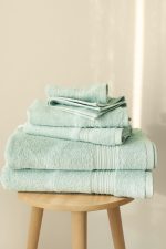 birlik1952 vivamaison salbakos towel bundle 6 lı set soft turkish cotton türk pamuğu hand body bath el banyo havlusu whosale toptan mint yeşil green