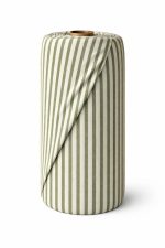 birlik1952 buldan bezi yıkanmış çizgili keten kumaş pamuk cotton striped linen whosale toptan fabric ham keten yeşil green adaçayı sage