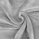 birlik1952 raşel flanel polar wellsoft koltuk örtüsü throw şal kumaş fabric grey gri