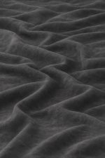 birlik1952 stonewashed taş yıkama kumaş fabric keten linen bohem boho nevresim masa örtüsü pamuk cotton kumaşı antrasit anthracitte