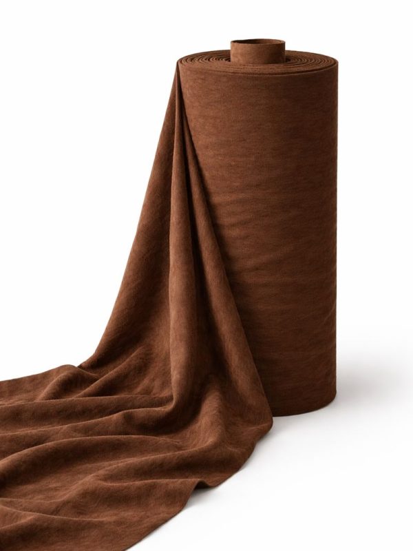 birlik1952 stonewashed kumaş fabric keten linen bohem nevresim masa örtüsü pamuklu cotton kumaşı kahve brown