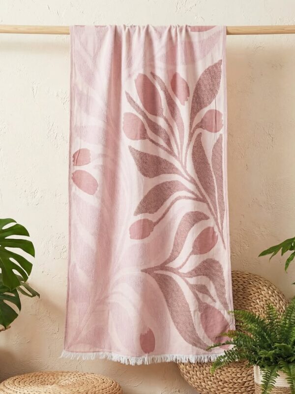 birlik1952 etamin peştemal şal beach towel blossom lale çiçeklenme