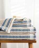 birlik1952 bubble havlu pom pom pon pon towel nohut banyo el havlusu whosale efes mavi blue etnic etnik