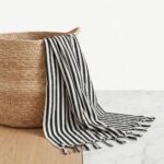 birlik1952 peşkir peştemal el havlusu hand towel traditional striped çizgili loom mutfak havlu kitchen whosale kara tezgah siyah black