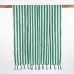 birlik1952 peşkir peştemal el havlusu hand towel traditional striped çizgili loom mutfak havlu kitchen whosale kara tezgah benetton green yeşil