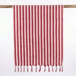 birlik1952 peşkir peştemal el havlusu hand towel traditional striped çizgili loom mutfak havlu kitchen whosale kara tezgah kırmızı red