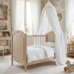 birlik1952 beshiq müslin bebek çocuk nevresim takımı bed linen baby crip gauze whosale baby child atelier chox luxury beyaz white