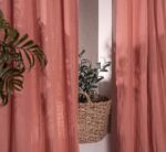 2 Kat Müslin Pamuklu Bohem Perde Terracota - Görsel 5